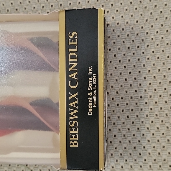 NWT in Box Dadant & Sons, Inc. Holiday Hues 12" Triple Spiral Taper Candles - Picture 8 of 12